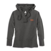 USC Trojans Women's Charcoal Carrie Pullover Hoodie